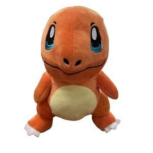Pokemon Charmander 8 in Plush Figure Official TOMY Toys Stuffed Animal